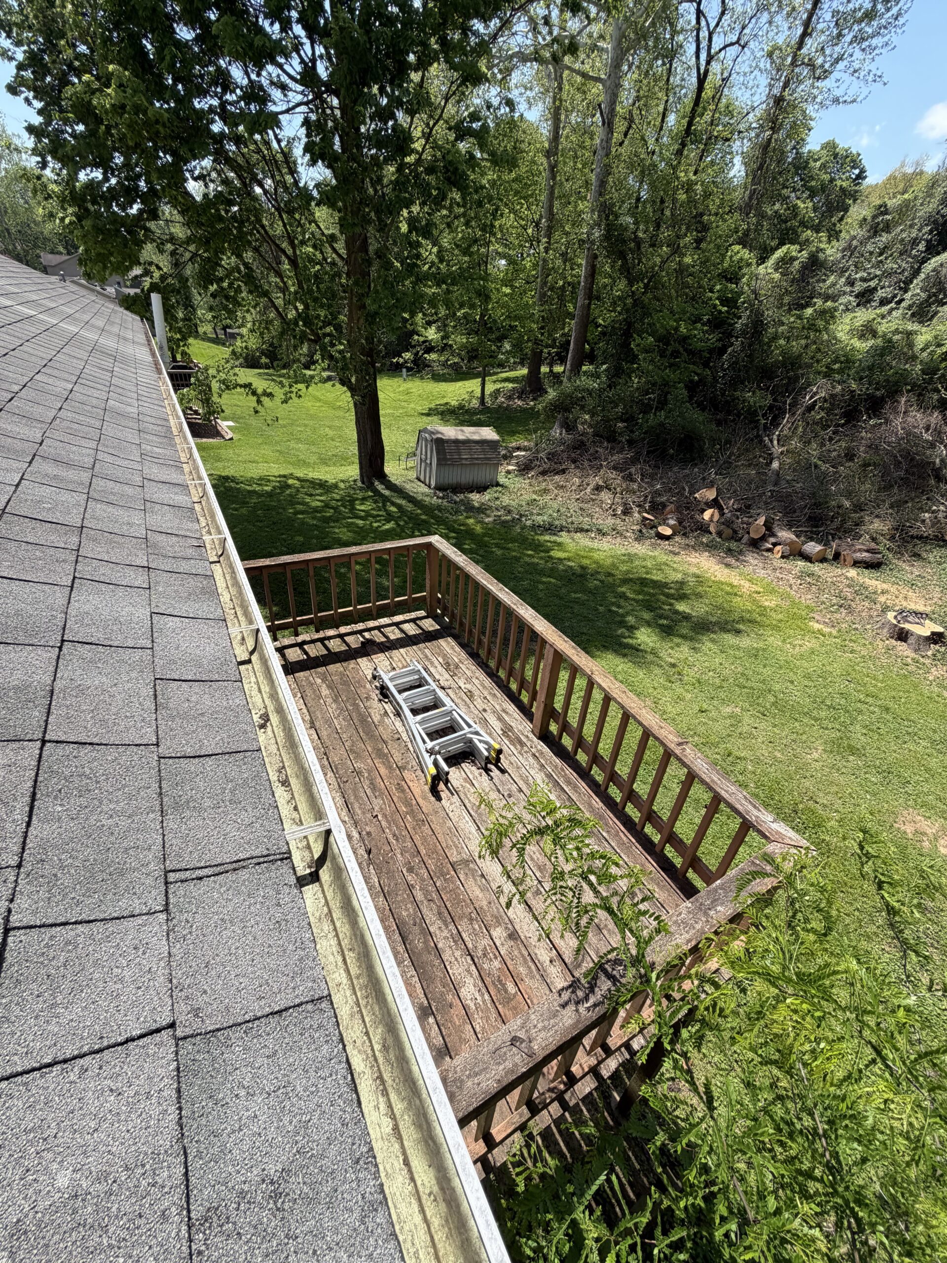 Exterior Cleaning Services - residential and commercial gutter cleaning